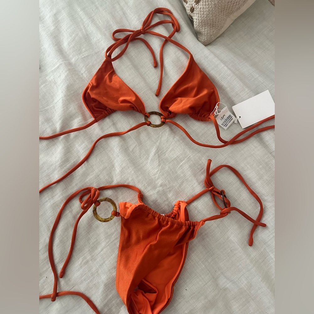 VDM Orange Bikini Set